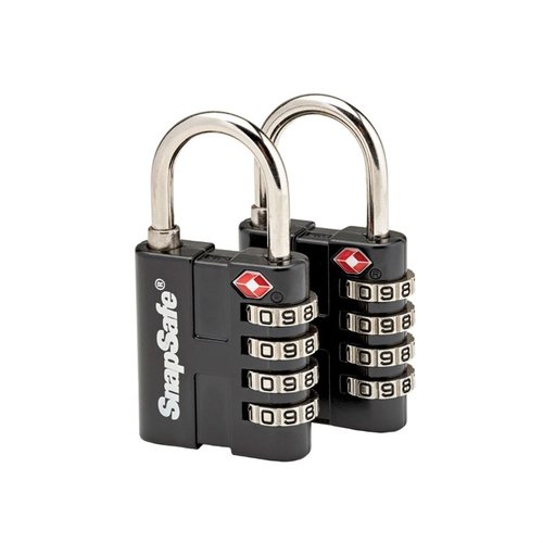 Protège tes affaires avec ce cadenas TSA en métal, combinaison à 4 chiffres, plus sûr et inspectable par la TSA sans dommage. Sécurise ce qui t'appartient!