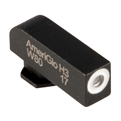 Die AmeriGlo Tritium Front Sight für deine Glock bietet ein niedriges Profil, präzise Verarbeitung und leuchtet im Dunkeln für schnelles Zielen unter Stress.