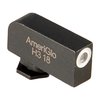 Le viseur avant AmeriGlo Tritium pour Glock offre une visibilité rapide avec son corps en acier robuste et son point Tritium qui brille dans l'obscurité.