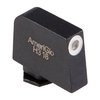 Le viseur avant AmeriGlo Tritium pour Glock est conçu pour un tir rapide et précis, avec un corps en acier, un design bas et des points tritium qui brillent dans l'obscurité.