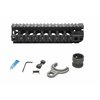Der BCM QRF Handguard bietet vier Picatinny-Schienen für Zubehör, eine präzise Passform ohne Druck auf den Lauf und eine robuste, leichte Aluminiumkonstruktion.