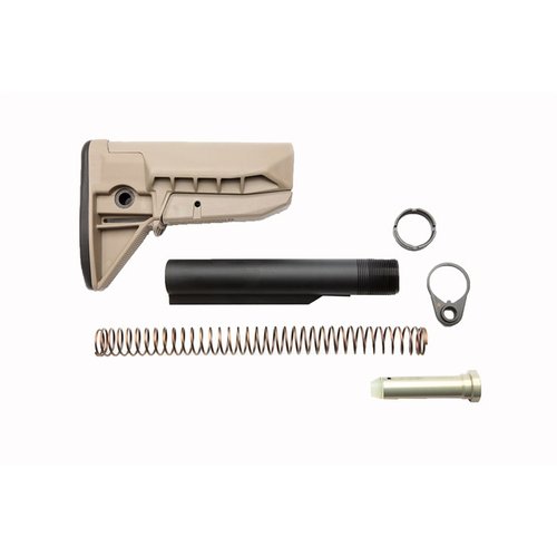 Der BCMGunfighter Mod 0 SOPMOD Stock bietet eine breitere Wangenauflage, schnelle Anpassung, zwei Sling-Montageoptionen und ist perfekt für präzises Schiessen.