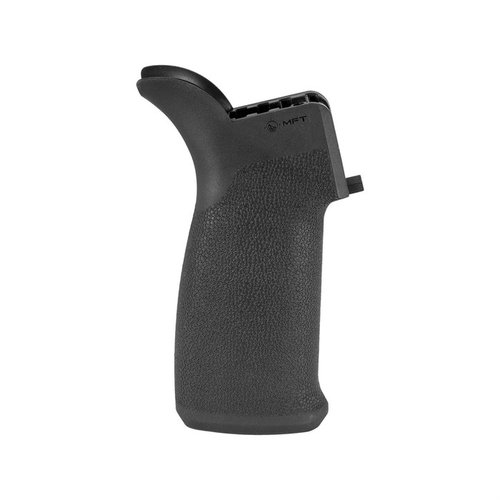 Il grip Mission First Tactical AR-15 Engage Version 2 offre un angolo di 15 gradi per maggiore comfort e controllo, anche con mani bagnate o guanti.