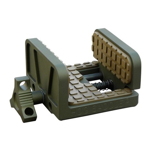 Il HOG Saddle di ShadowTech offre una maggiore stabilità con una larghezza di 2 11/16 pollici, assorbimento del rinculo e resistenza alla corrosione.
