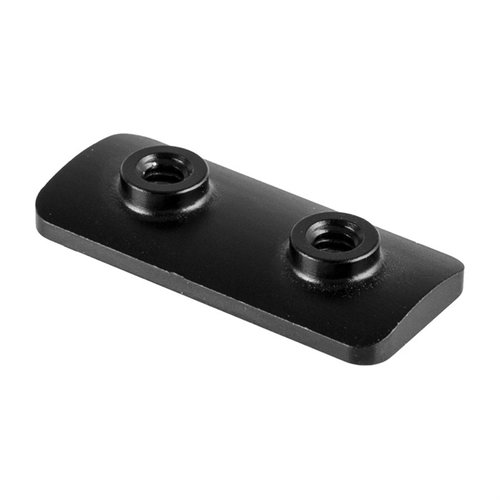Spare Gewicht mit der M-LOK Aluminium Backing Plate von Brigand Arms, um Zubehör wie Lichter und Griffe anzubringen, ohne die Vorteile des Carbon-Handguards zu verlieren.