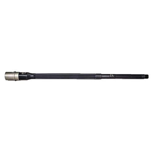 Il Faxon AR 308 Heavy Fluted Match Barrel offre precisione e leggerezza, con fluttuazioni pesanti per un raffreddamento migliorato e compatibilità con gas-block da .750 pollici.
