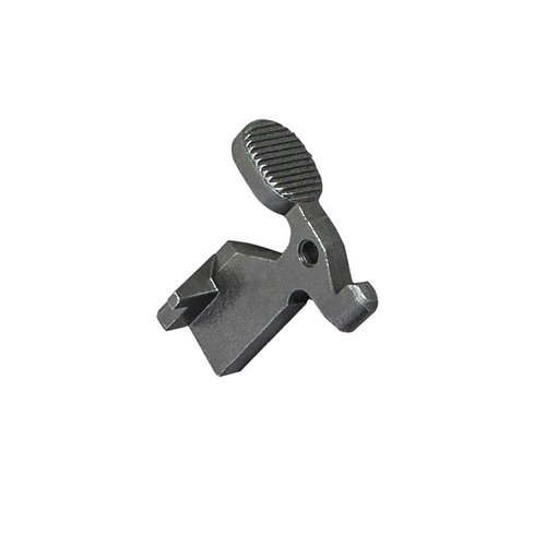 Le Bolt Catch Luth-AR est un remplacement d'origine qui s'adapte parfaitement aux fusils AR-15 standards, garantissant fiabilité et performance.
