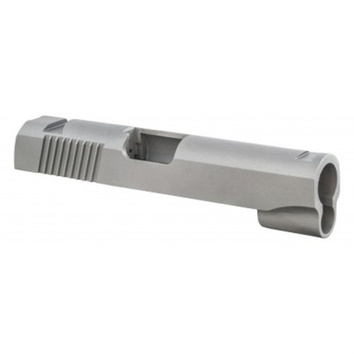 Der 1911 Commander Carry Slide von Fusion Firearms ist präzise CNC-gefertigt, kompatibel mit 45 ACP und 9mm/38 Super und bietet robuste Kampfscharniere.