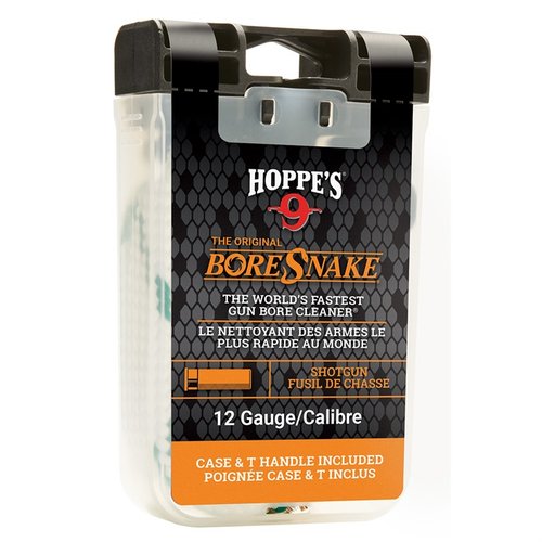 Le Shotgun Bore Snake nettoie efficacement le canon de ton fusil en un seul geste, avec une brosse en bronze et un design léger, facile à ranger.