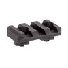 Il Low Profile Picatinny Rail di Arisaka riduce l'altezza degli adattatori KeyMod a Picatinny, mantenendo gli accessori vicini al handguard e offrendo 5 slot.
