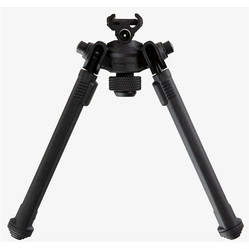 Der Magpul Picatinny Bipod bietet Leichtigkeit, Stabilität und schnelle Anpassungen mit 50° Neigung und 40° Schwenk, perfekt für präzises Schiessen.