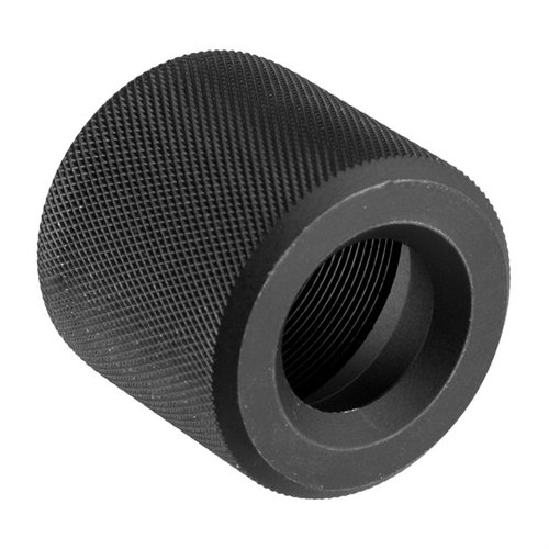 Protège les filetages et la surface conique de ton adaptateur Hellfire avec ce protecteur en aluminium 6061-T6, idéal pour éviter les dommages.