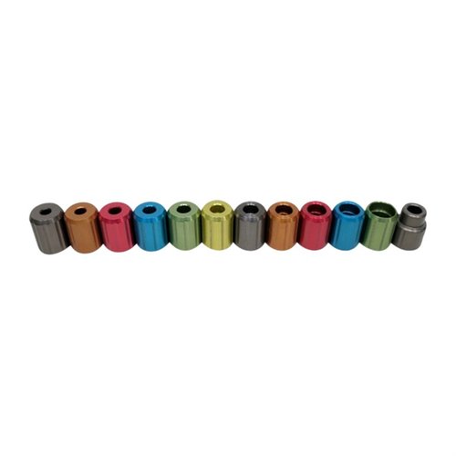 Der AREA 419 Interchangeable Funnel Head für 7MM bietet präzisen, statikfreien Fluss, massgeschneiderte Köpfe für jede Kalibergrösse und verhindert das Verkleben von Pulverkernen.