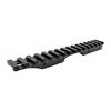 Die AREA 419 CZ 455 Picatinny Scope Rail sorgt für festen Halt ohne Verschiebungen, ist aus 7075 Aluminium gefertigt und hat eine integrierte Blasenlibelle.