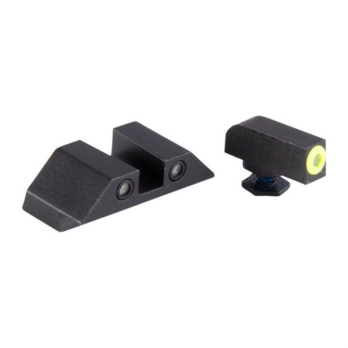 Les Perfect Dot Tritium Night Sights pour Glock® offrent une visibilité maximale, une construction robuste et un design lumineux pour un ciblage rapide en toutes conditions.