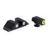 Le Perfect Dot night sights per Glock® offrono visibilità superiore in ogni condizione di luce, con 30% più Tritium e un design innovativo per un'acquisizione rapida.