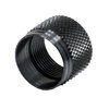 Protège les filets de ton canon avec le Muzzle Thread Protector de GrovTec, en acier, finition noire, facile à installer et à retirer, et un look fini sans dispositif.
