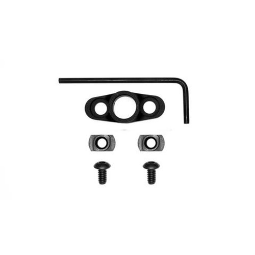 La base Grovtec M-LOK Non-Rotating Flanged offre un punto di attacco sicuro per slings QD, facile da installare su handguard M-LOK senza modifiche.