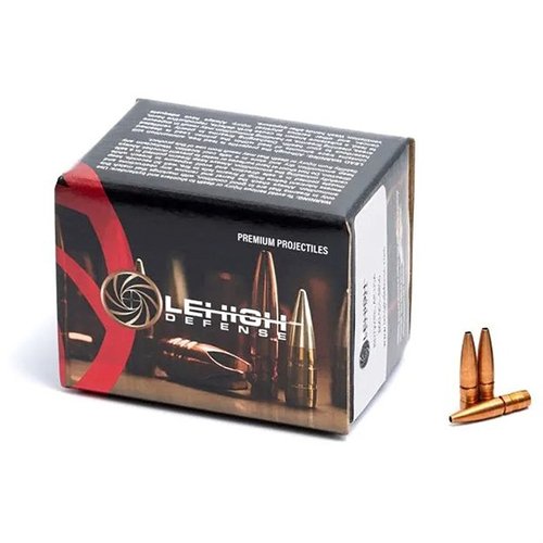 LeHigh Defense 243 Caliber Controlled Chaos offre precisione eccezionale e danni estesi grazie alla sua progettazione senza piombo e alla frammentazione controllata.