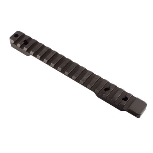 La base Picatinny Talley pour Weatherby Vanguard et Howa 1500, en aluminium noir, offre des options de 0 et 20 MOA pour un montage de lunette flexible.
