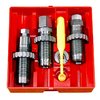 Le set de dies en carbure pour le 455 Webley Mark II inclut tout ce qu'il te faut : Sizing Die, Bullet Seating Die, Powder Thru Expanding Die et plus, sans lubrifiant!