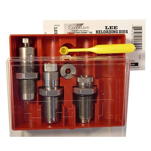 Le set de 3 dies PACESETTER pour le 26 Nosler comprend un die de mise en forme, un die de siège de balle et un die de sertissage, idéal pour tous les presses de rechargement 7/8"-14.