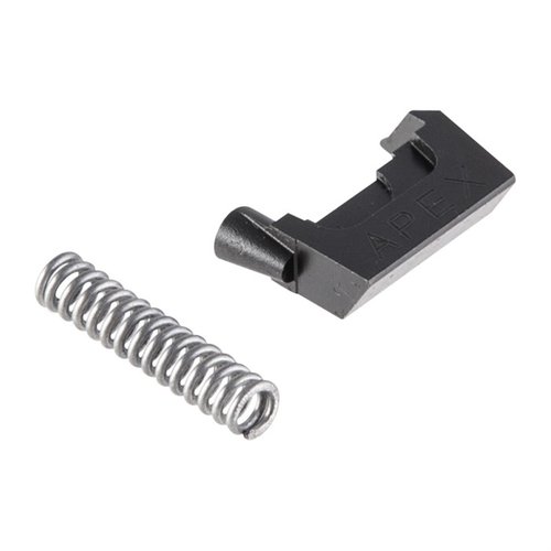 L'extracteur Apex Failure Resistant pour Glock offre une meilleure robustesse et fiabilité grâce à sa géométrie améliorée et son acier inoxydable de qualité aéronautique.
