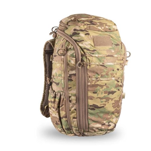Le Switchblade Pack d'Eberlestock offre un accès rapide à ton arme, une organisation optimale avec des poches pratiques et une légèreté incroyable grâce au MOLLE-10.