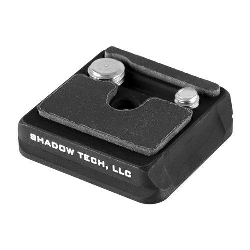 Il connettore ShadowTech MARC QD è ultra-leggero, compatibile con Arca-Swiss e Manfrotto, con finitura resistente e viti in acciaio inox per un montaggio sicuro.
