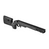 Das Kinetic Research Group Howa 1500 Bravo Chassis bietet eine stabile Aluminium-Rückgrat, ist M-LOK-kompatibel und hat verstellbare Wangenauflage sowie Längenverstellung.