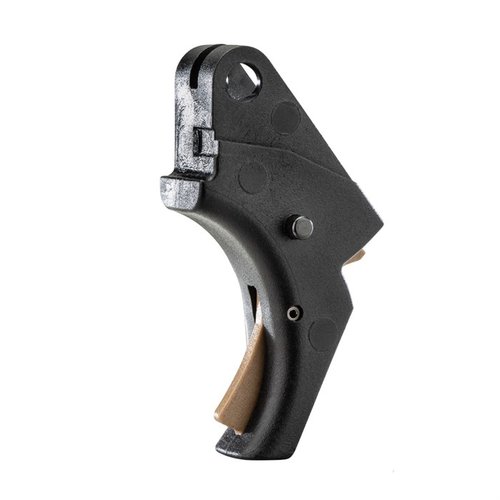 Verbessere das Gefühl deines M&P-Abzugs mit dem Apex Tactical Polymer Action Enhancement Trigger – 20% weniger Vorweg und 10% weniger Nachweg für optimale Performance!
