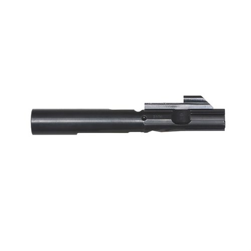 Der Stern Defense 9mm AR-15 Bolt ist aus 8620 AISI Stahl gefertigt, mit Melonite-Oberfläche behandelt und perfekt für Glock- und Colt-Magazine geeignet.