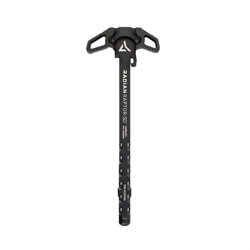 Le Raptor-SD Ambidextrous Charging Handle dirige les gaz du suppresseur loin de ton visage, permettant un chargement rapide avec une conception en aluminium 7075-T6.