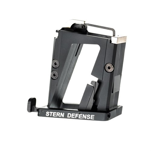 Mit dem Stern Defense AR-15 9mm Conversion Adapter kannst du deinen AR-15 schnell und einfach auf 9mm umstellen und gängige Pistolmagazine nutzen.