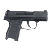 Le TALON Grips per Sig Sauer P365 offrono una copertura completa dei pannelli laterali, dell'area di riposo per il pollice, sotto il grilletto e sul retro.