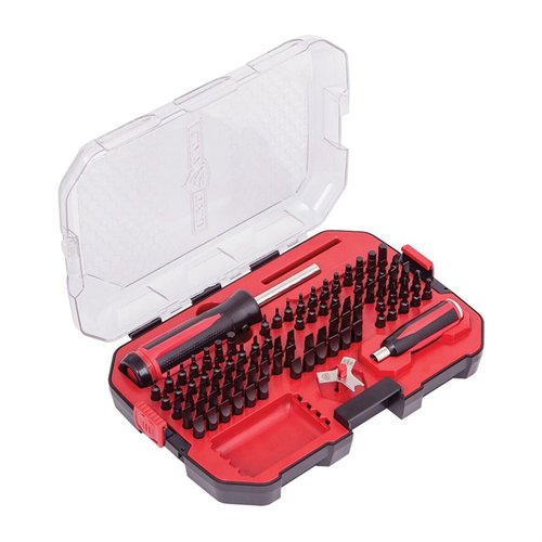 Il Real Avid Smart Drive 90 è un set di driver avanzato per gunsmithing, con impugnatura in gomma, luce LED a 360° e sistema Force Assist per viti bloccate.