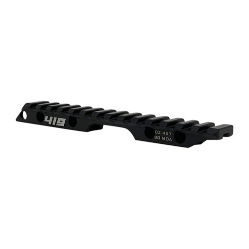 Il CZ 457 1913 Improved Scope Rail di Area 419 offre un livello integrato, 30 MOA di elevazione, e una lunghezza aumentata per un migliore comfort visivo.