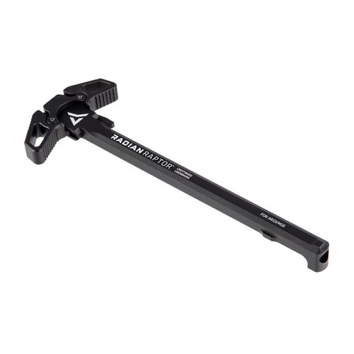 Améliore le contrôle de ton AR-15 avec le Raptor Charging Handle ambidextre et le Talon Safety, fabriqués en aluminium 7075 et compatibles avec la plupart des AR-15.