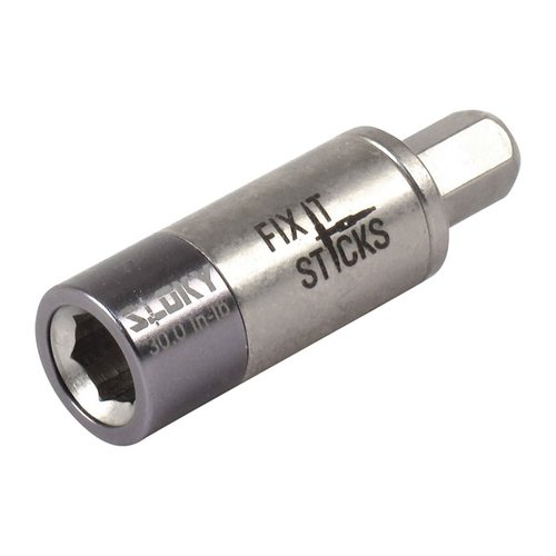 Der Fix It Sticks Miniature Torque Limiter ist leicht, tragbar und perfekt für dein Field Kit. Er verhindert Überdrehmoment und sorgt für präzises Anziehen von Schrauben.