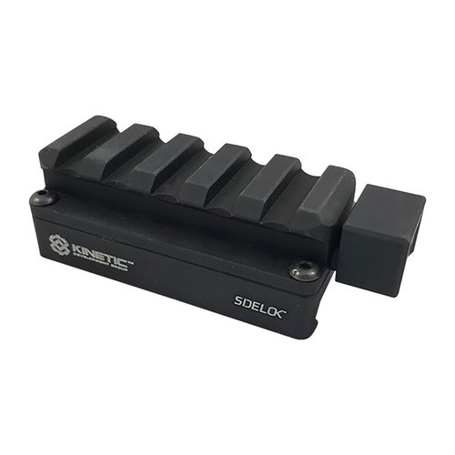 Avec le SIDELOK, finis les re-zéros ! Ce riser court te permet de monter et démonter tes optiques sans outils, tout en gardant la précision.