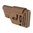 B5 SYSTEMS COLLAPSIBLE PRECISION STOCK COYOTE BROWN- SHORT