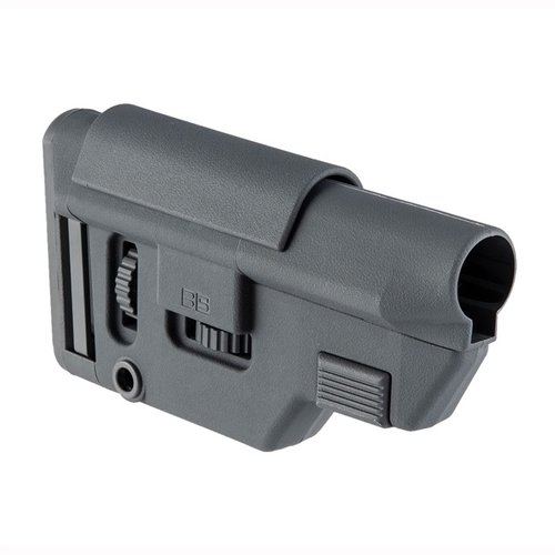 Il B5 Systems Collapsible Precision Stock offre un supporto solido per il tiro preciso, facilmente regolabile e compatibile con M-LOK e sling-swivel ambidestro.