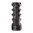 PRECISION ARMAMENT AR-15 HYPERTAP MUZZLE BRAKE .308/7.62MM, 5/8-24 BLACK