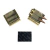 Avec le SAP Two Round Holder, tu peux garder deux cartouches supplémentaires à portée de main, facilement fixées avec Velcro près du port d'éjection de ton fusil.