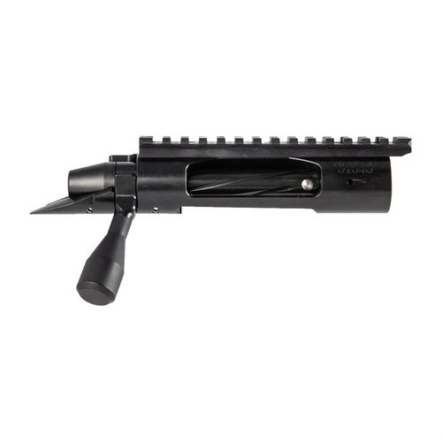 Der ORIGIN Short Action Receiver von Zermatt Arms bietet dir eine robuste Bauweise, Kompatibilität mit Remington 700 und zahlreiche Anpassungsmöglichkeiten für dein individuelles Gewehr.