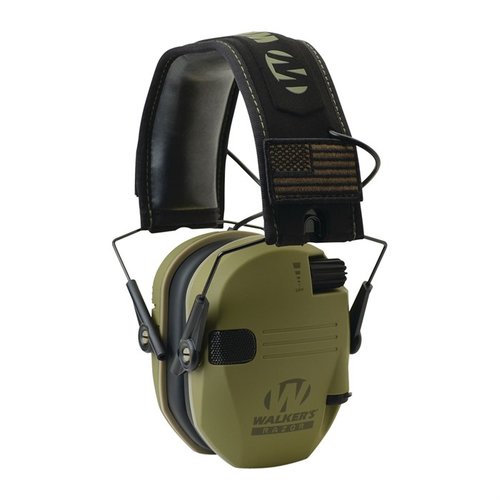 Protège ton audition avec style grâce aux Walkers Razor Patriot Series, offrant 23 dB de réduction sonore, un confort amélioré et un design patriotique.