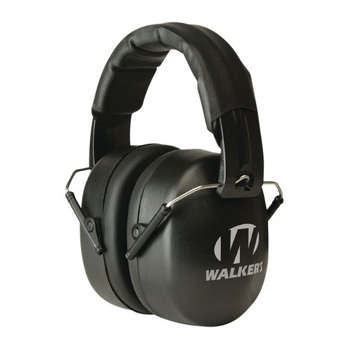 Scopri le cuffie Walkers EXT Range Shooting Folding Muffs 🎧: leggere, compatte e con riduzione del rumore di 30 dB per la tua protezione.