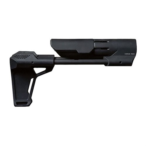Le stabilisateur AR-15 PDW BLACK offre une stabilité exceptionnelle, un design compact et une installation facile, parfait pour améliorer ta précision au tir.