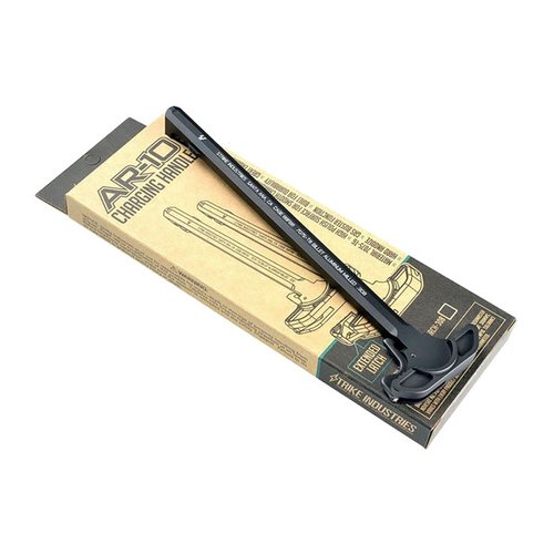 Der ARCH Charging Handle 308 von Strike Industries ist langlebig, ergonomisch, gasdicht und sorgt für einen reibungslosen Ladevorgang auf deinem AR10!