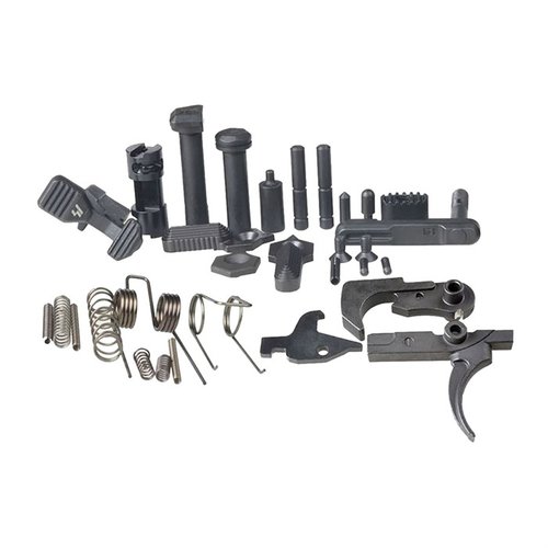 Das AR Enhanced Lower Receiver Parts Kit bietet eine einfache Möglichkeit, deine AR15 mit einem hochwertigen Fire Control Group und einem verbesserten Abzug aufzurüsten.